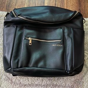 Original Fawn Design Diaper Bag - Black
